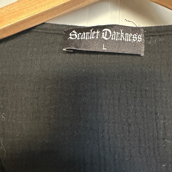 Scarlet Darkness Whitchy Adjustable Lacing At Front size L - Picture 5 of 10